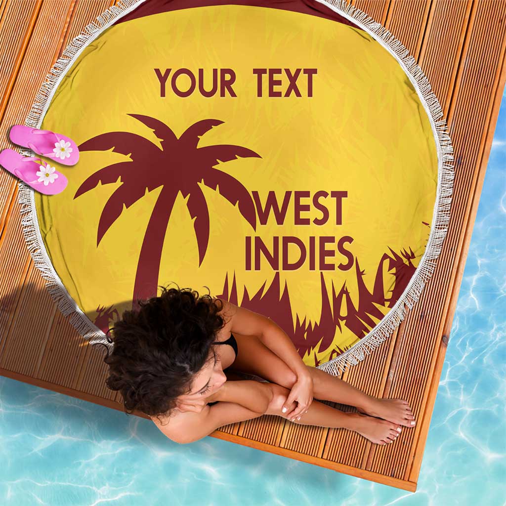 Custom West Indies Cricket Beach Blanket Windies Newest Version