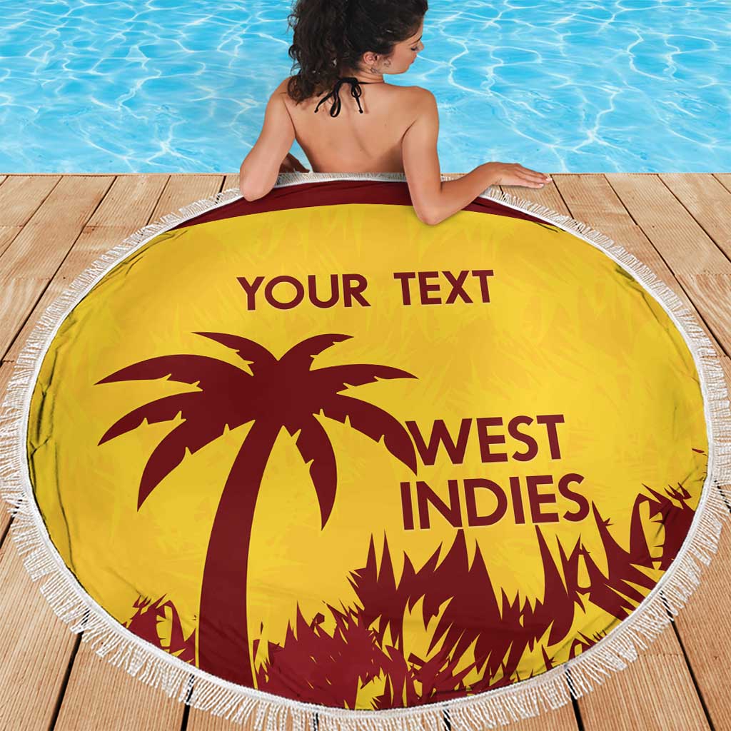 Custom West Indies Cricket Beach Blanket Windies Newest Version