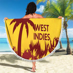 Custom West Indies Cricket Beach Blanket Windies Newest Version