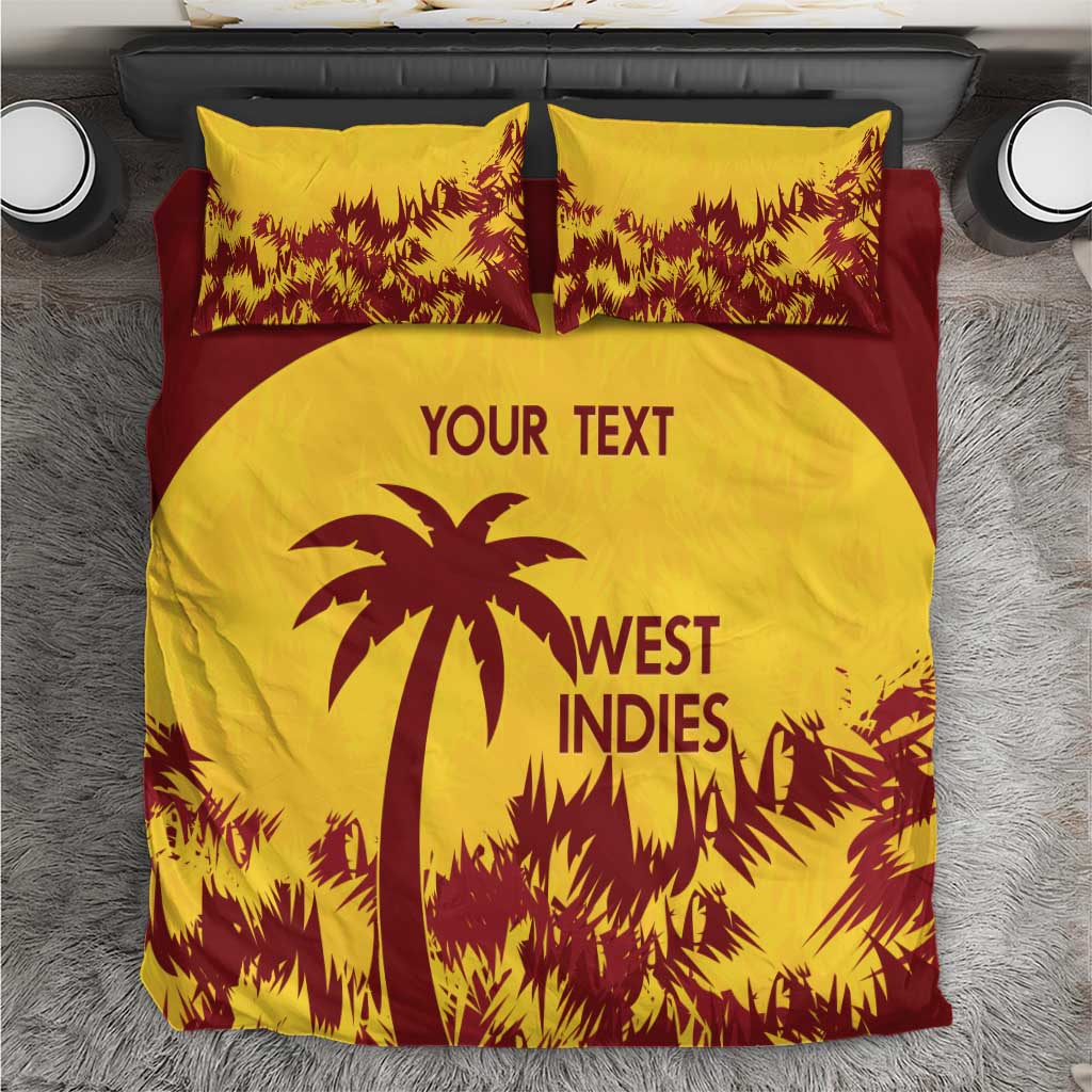 Custom West Indies Cricket Bedding Set Windies Newest Version