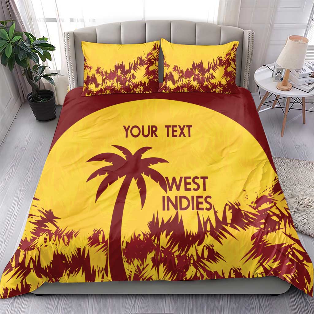 Custom West Indies Cricket Bedding Set Windies Newest Version
