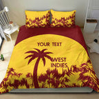 Custom West Indies Cricket Bedding Set Windies Newest Version