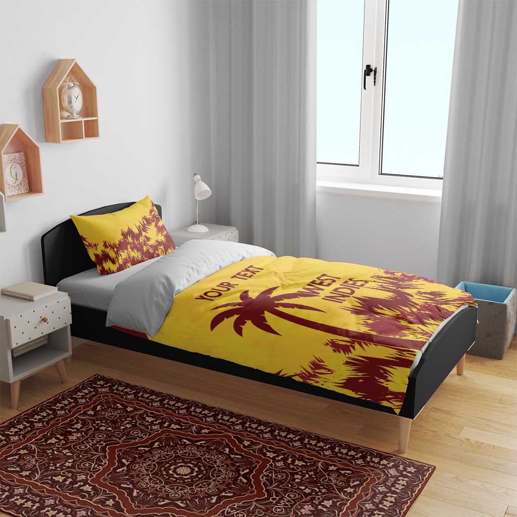 Custom West Indies Cricket Bedding Set Windies Newest Version