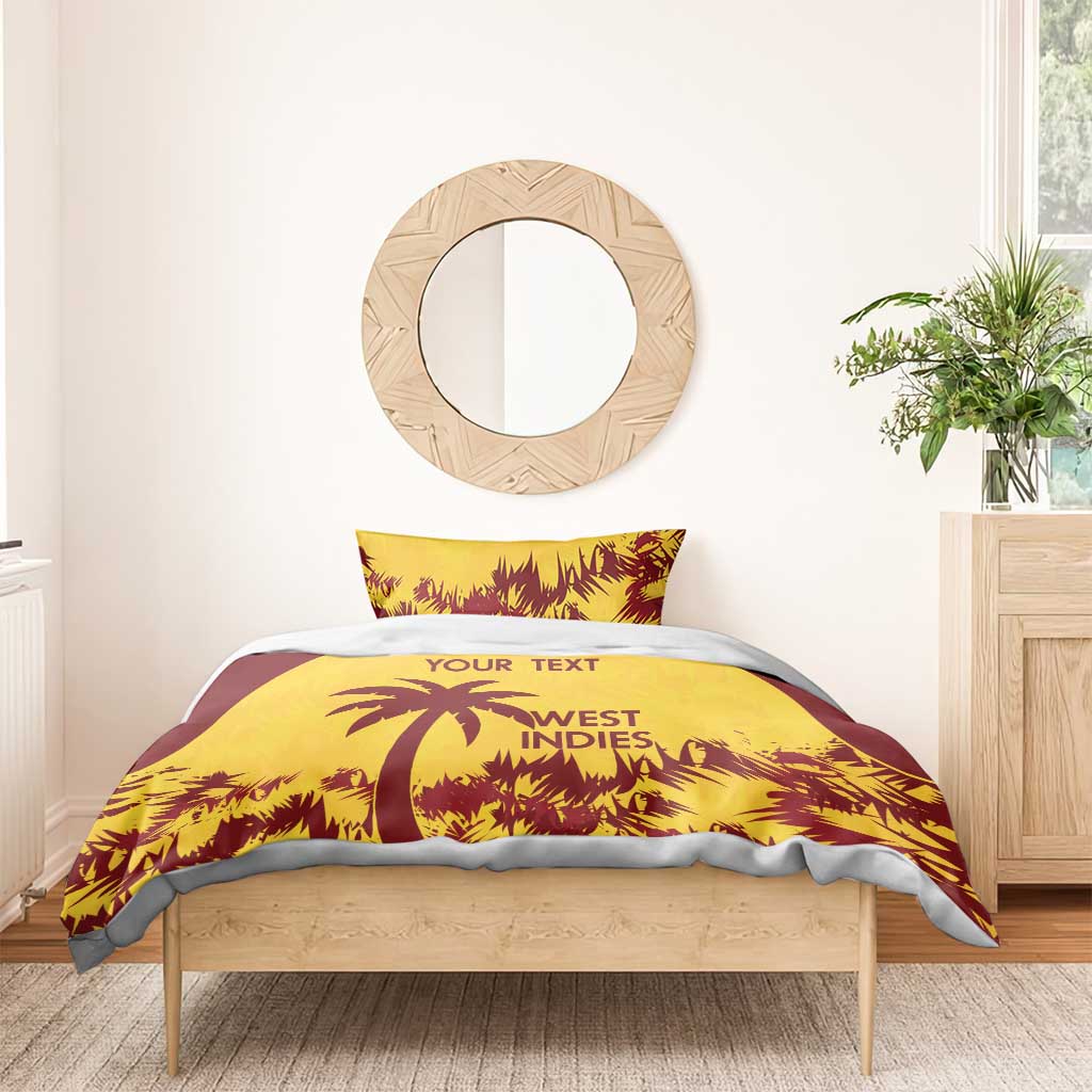 Custom West Indies Cricket Bedding Set Windies Newest Version