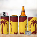 Custom West Indies Cricket 4 in 1 Can Cooler Tumbler Windies Newest Version