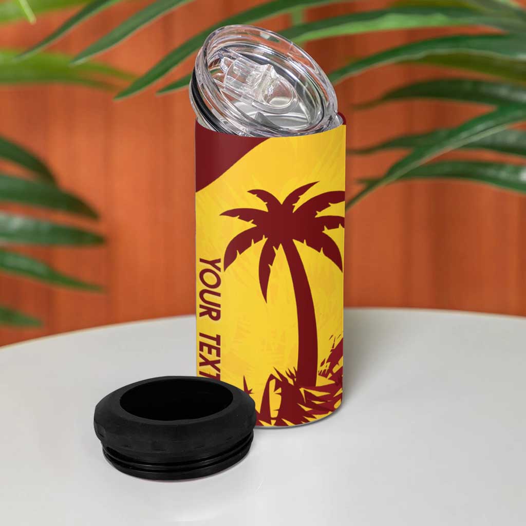 Custom West Indies Cricket 4 in 1 Can Cooler Tumbler Windies Newest Version