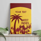 Custom West Indies Cricket Canvas Wall Art Windies Newest Version