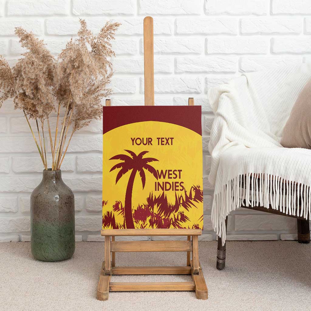Custom West Indies Cricket Canvas Wall Art Windies Newest Version