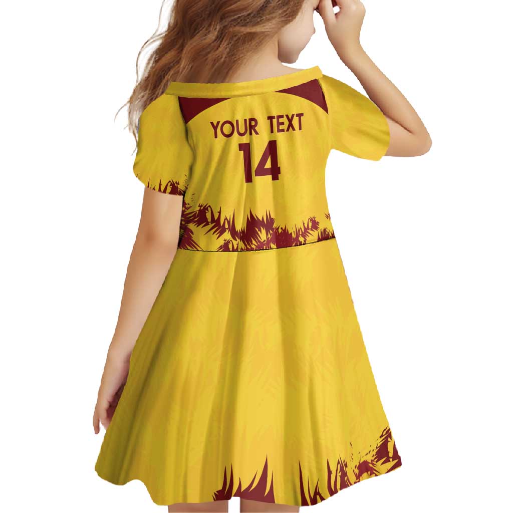 Custom West Indies Cricket Family Matching Off Shoulder Maxi Dress and Hawaiian Shirt Windies Newest Version