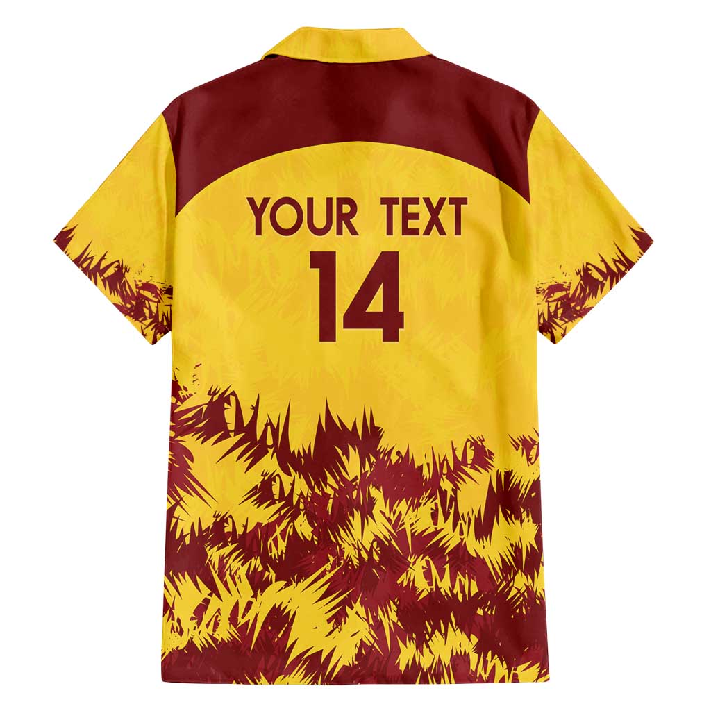 Custom West Indies Cricket Family Matching Off Shoulder Maxi Dress and Hawaiian Shirt Windies Newest Version
