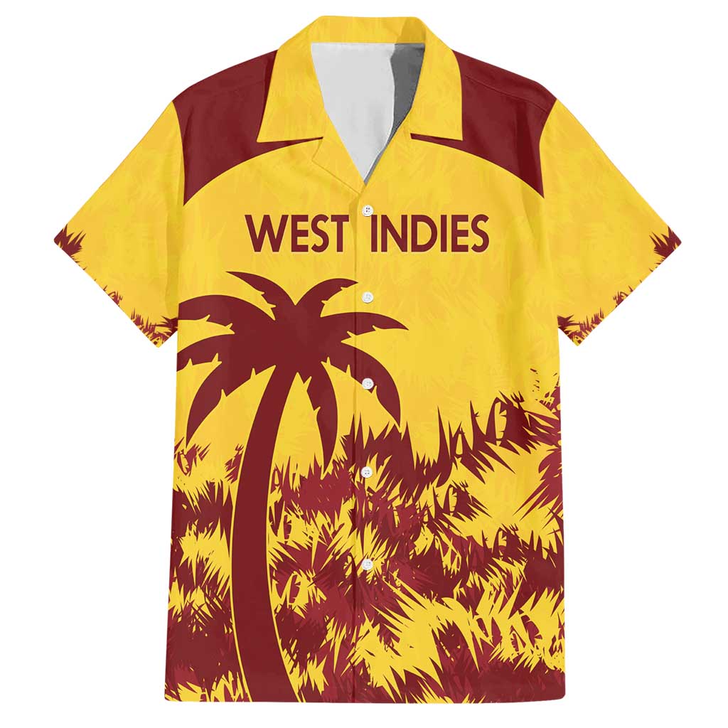 Custom West Indies Cricket Family Matching Short Sleeve Bodycon Dress and Hawaiian Shirt Windies Newest Version
