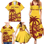 Custom West Indies Cricket Family Matching Summer Maxi Dress and Hawaiian Shirt Windies Newest Version