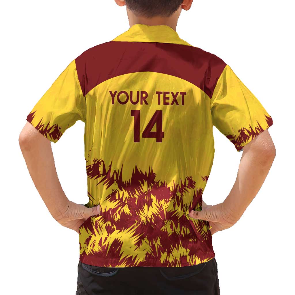 Custom West Indies Cricket Family Matching Tank Maxi Dress and Hawaiian Shirt Windies Newest Version