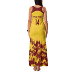Custom West Indies Cricket Family Matching Tank Maxi Dress and Hawaiian Shirt Windies Newest Version