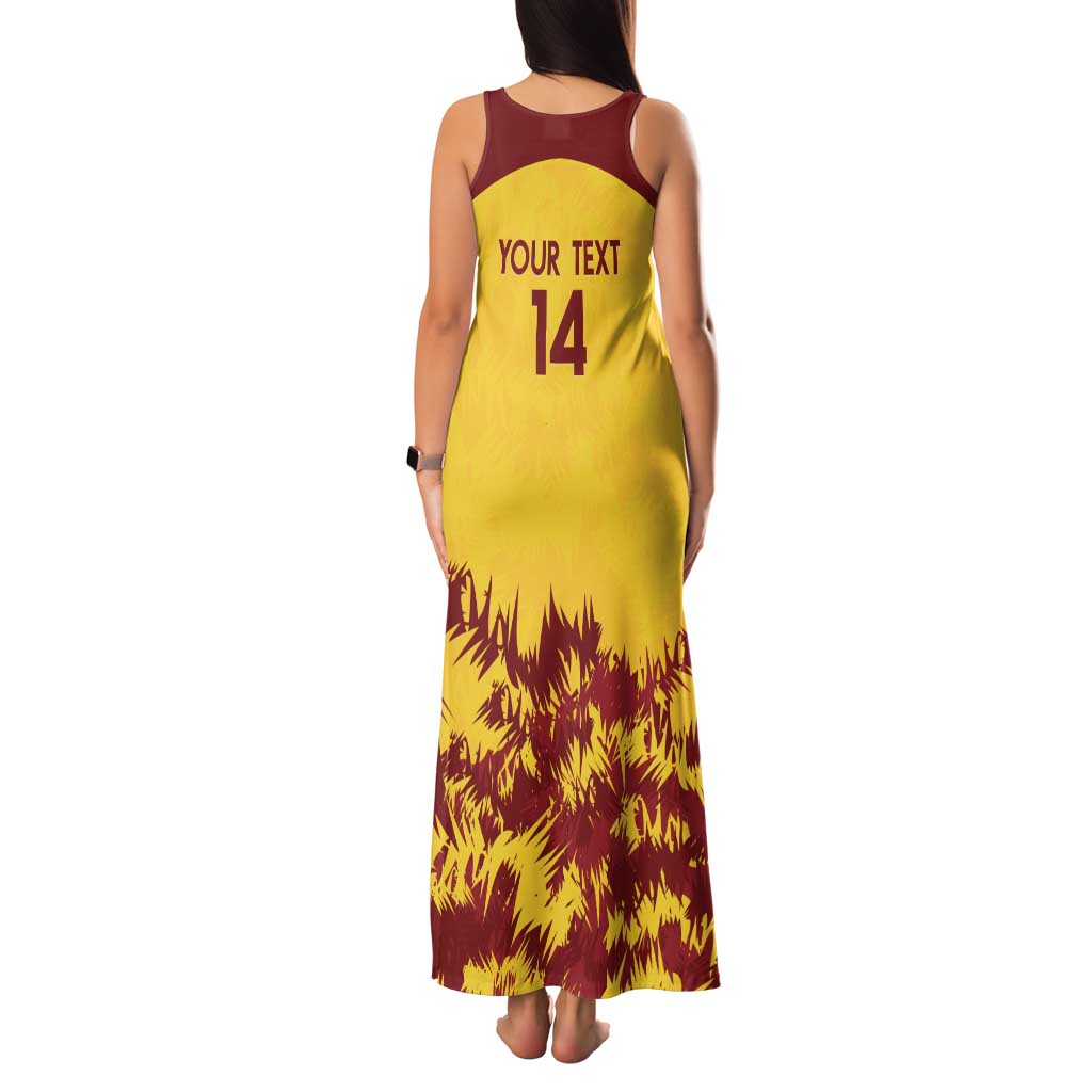 Custom West Indies Cricket Family Matching Tank Maxi Dress and Hawaiian Shirt Windies Newest Version
