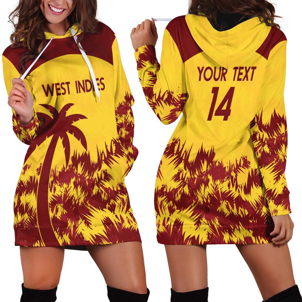 Custom West Indies Cricket Hoodie Dress Windies Newest Version