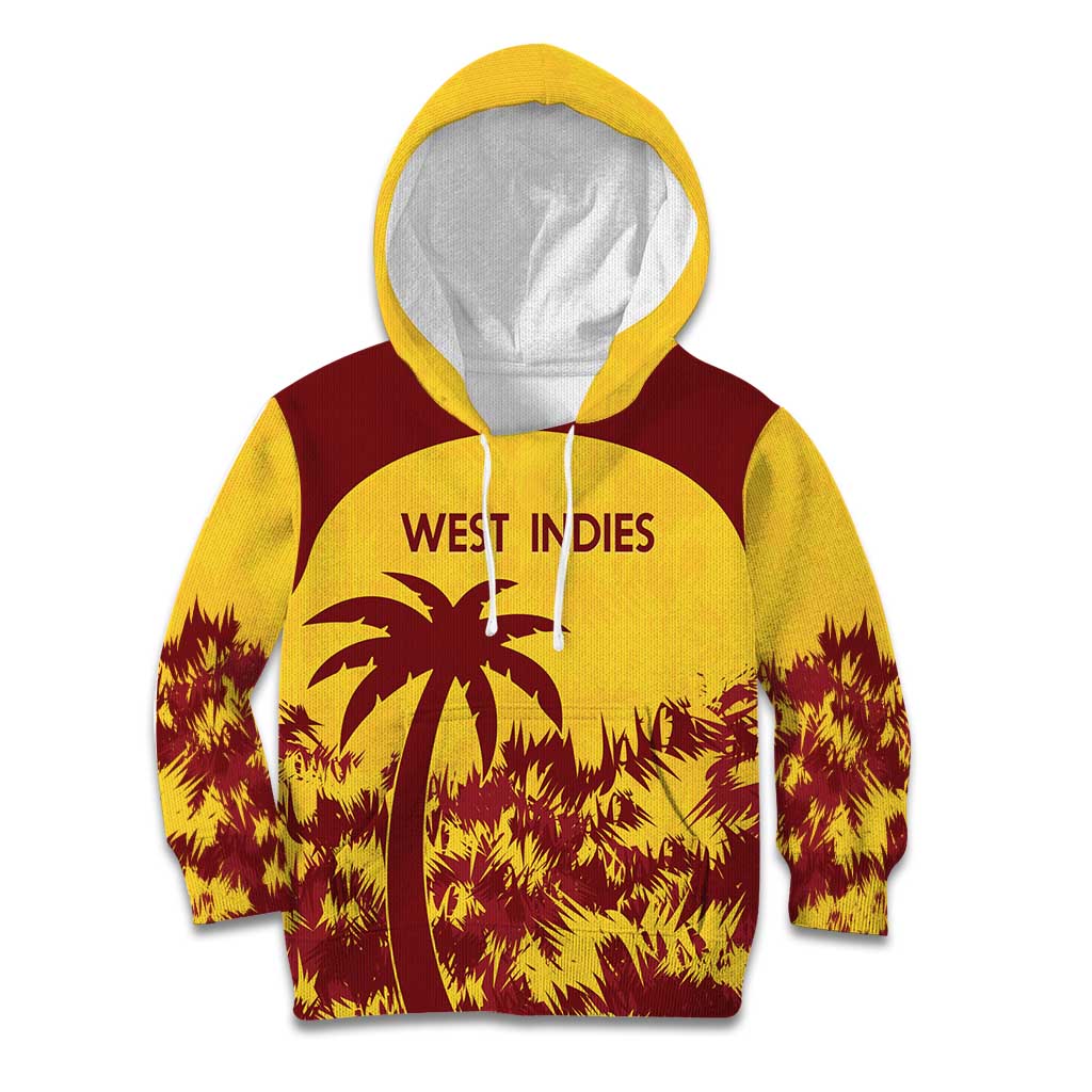 Custom West Indies Cricket Kid Hoodie Windies Newest Version