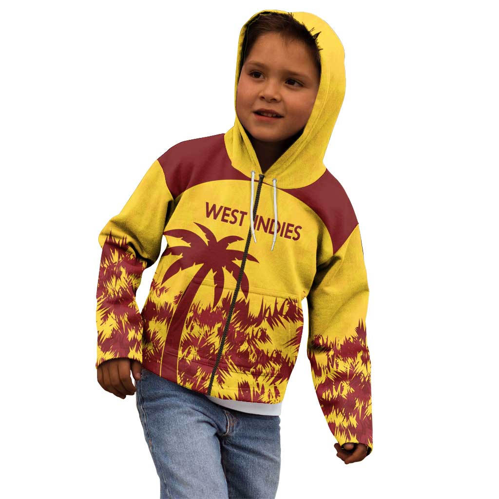 Custom West Indies Cricket Kid Hoodie Windies Newest Version