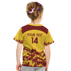 Custom West Indies Cricket Kid T Shirt Windies Newest Version