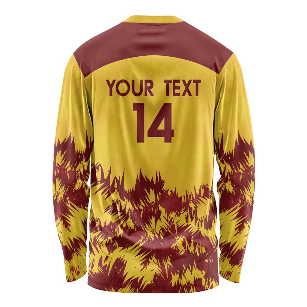 Custom West Indies Cricket Long Sleeve Shirt Windies Newest Version