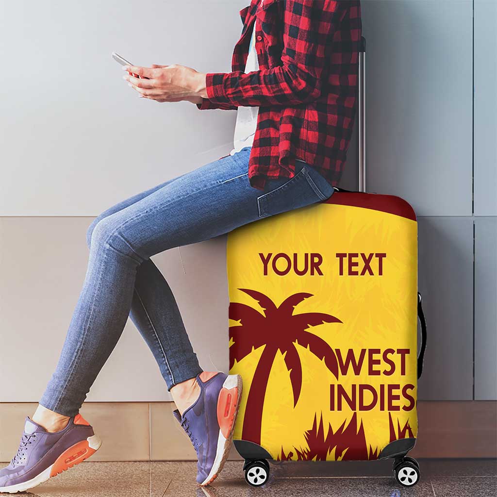 Custom West Indies Cricket Luggage Cover Windies Newest Version