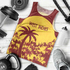 Custom West Indies Cricket Men Tank Top Windies Newest Version