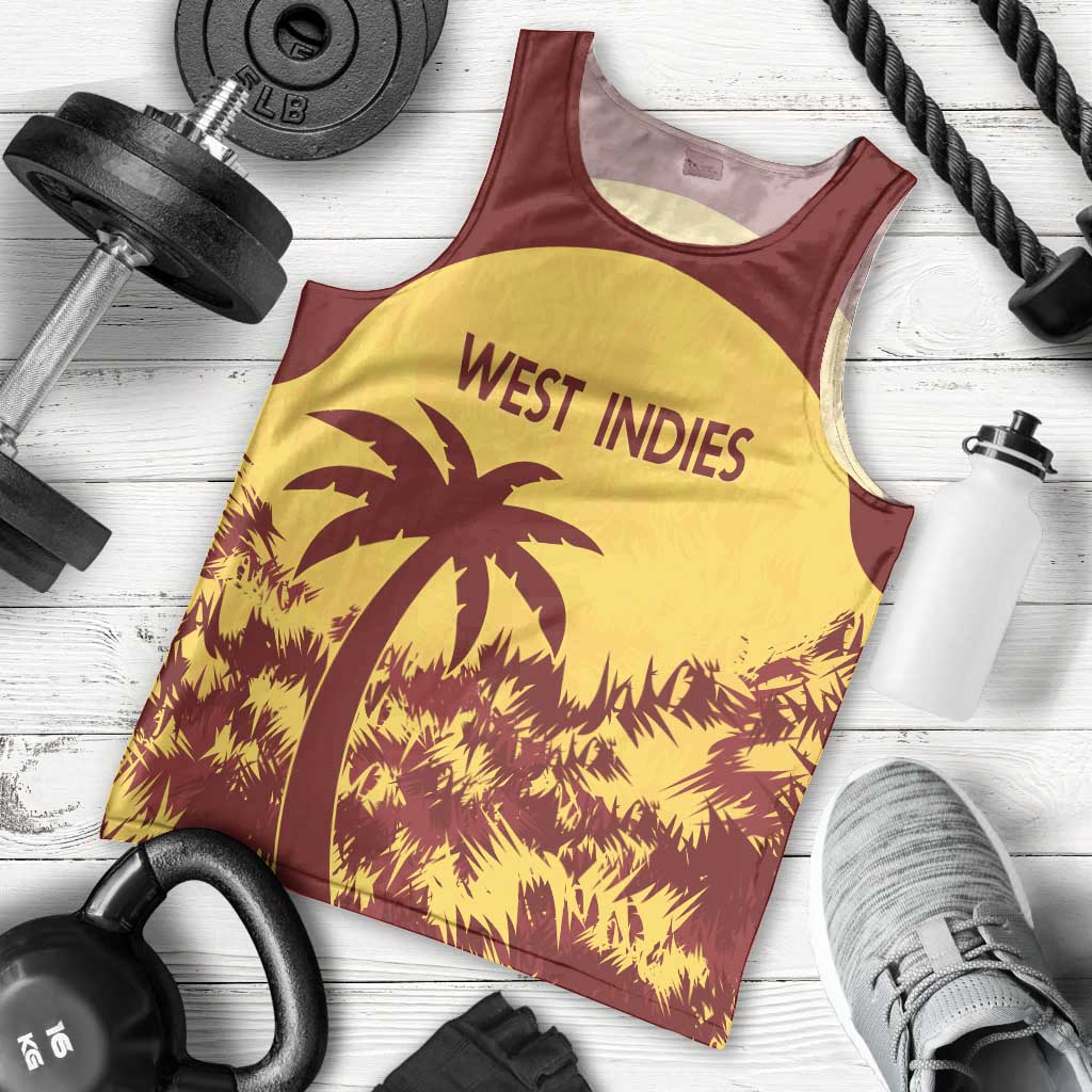 Custom West Indies Cricket Men Tank Top Windies Newest Version
