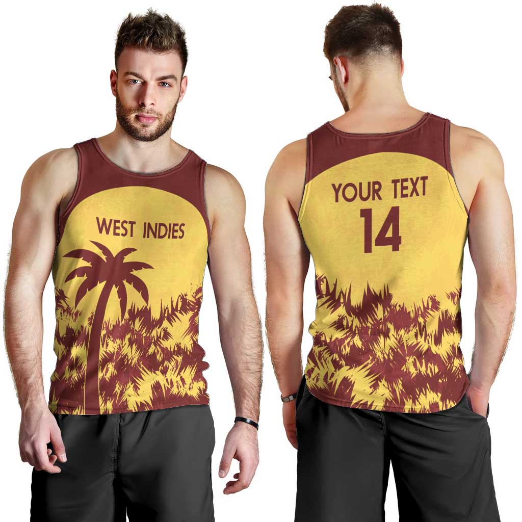 Custom West Indies Cricket Men Tank Top Windies Newest Version