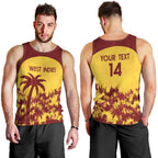 Custom West Indies Cricket Men Tank Top Windies Newest Version