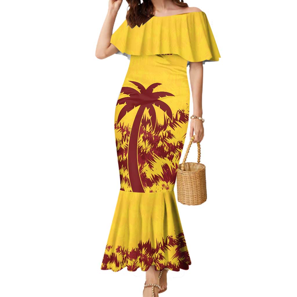Custom West Indies Cricket Mermaid Dress Windies Newest Version