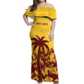 Custom West Indies Cricket Off Shoulder Maxi Dress Windies Newest Version