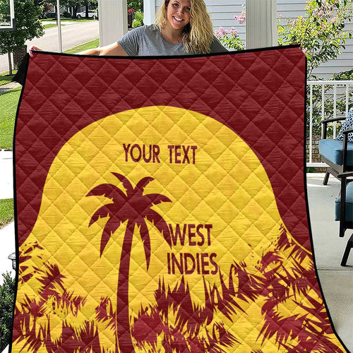 Custom West Indies Cricket Quilt Windies Newest Version
