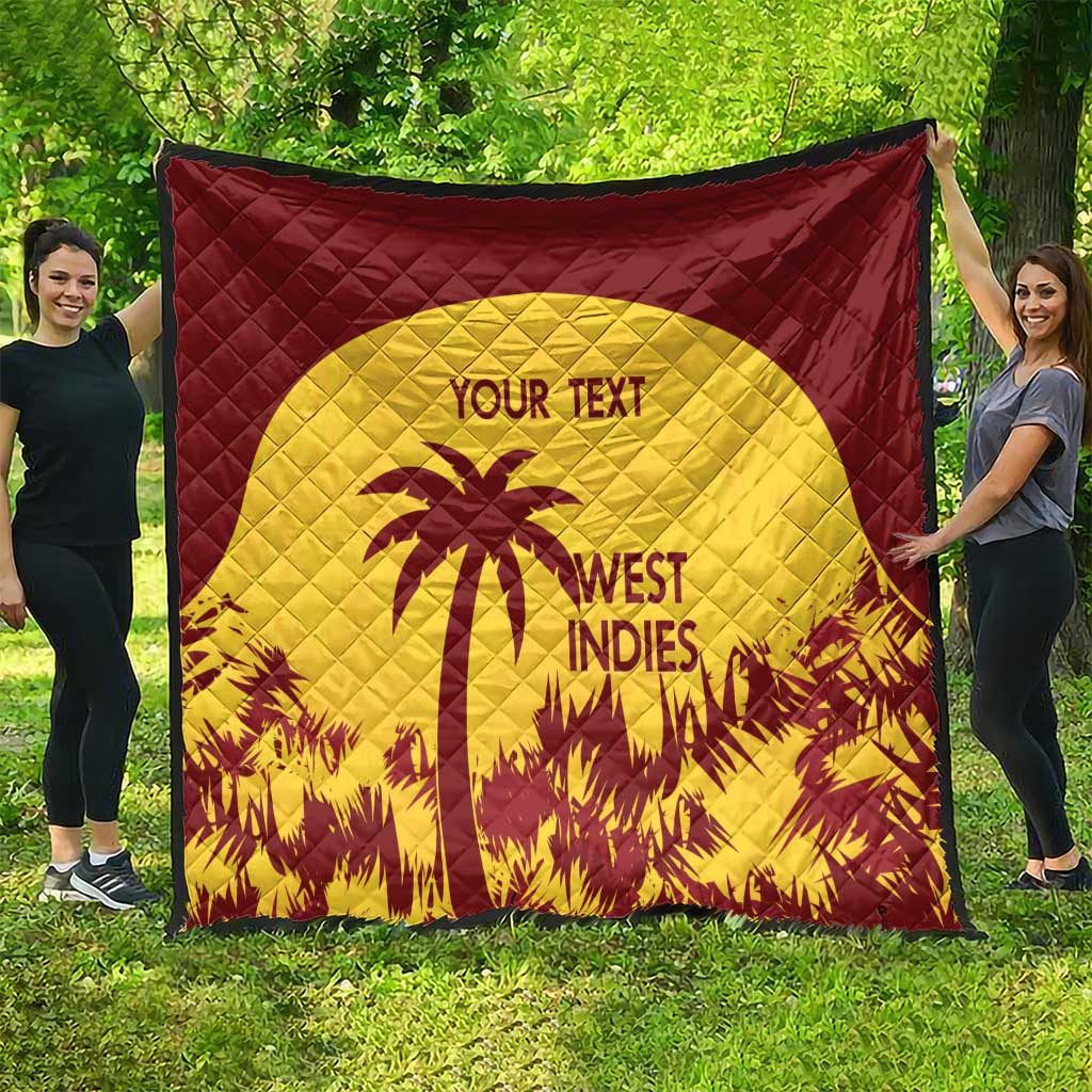Custom West Indies Cricket Quilt Windies Newest Version