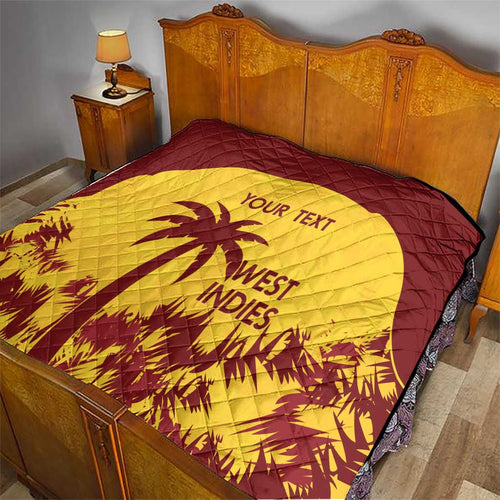 Custom West Indies Cricket Quilt Windies Newest Version