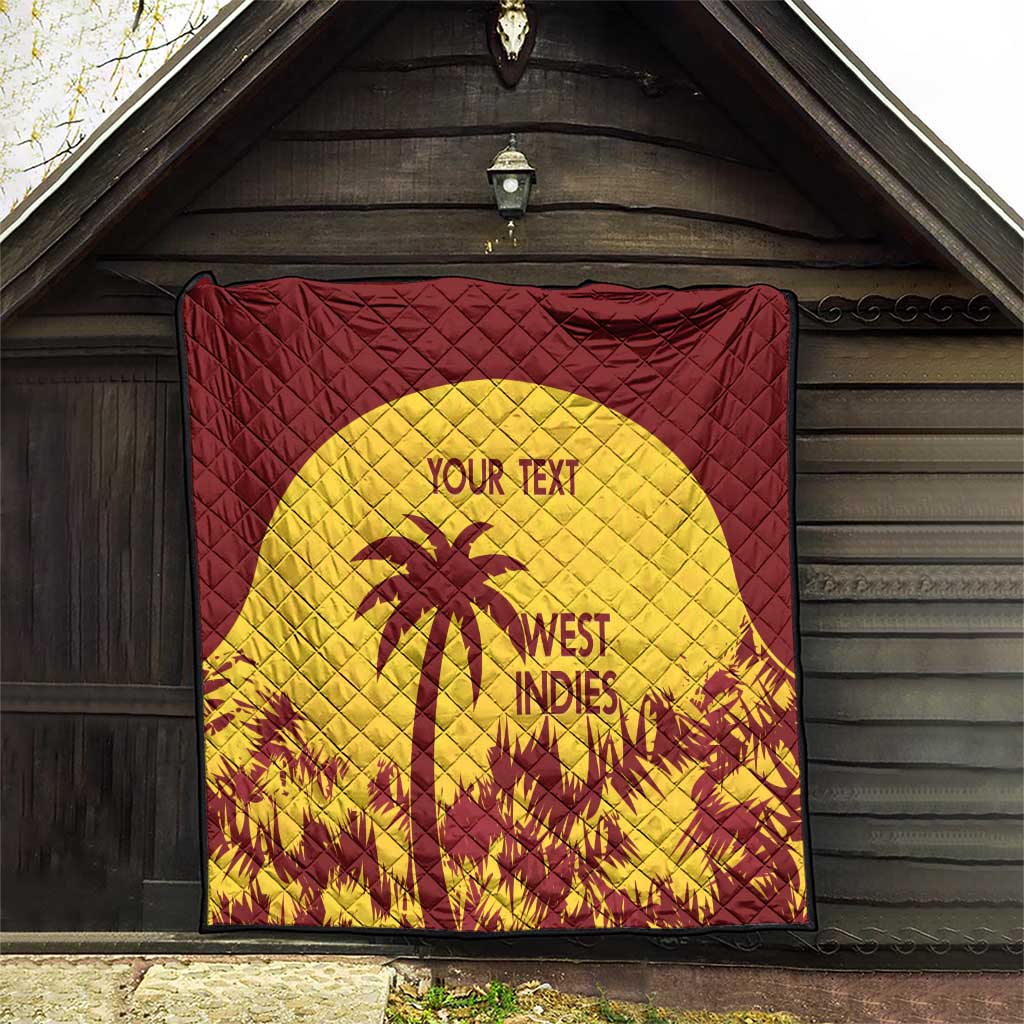 Custom West Indies Cricket Quilt Windies Newest Version