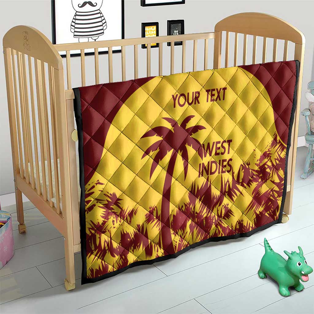 Custom West Indies Cricket Quilt Windies Newest Version