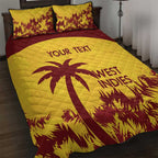 Custom West Indies Cricket Quilt Bed Set Windies Newest Version