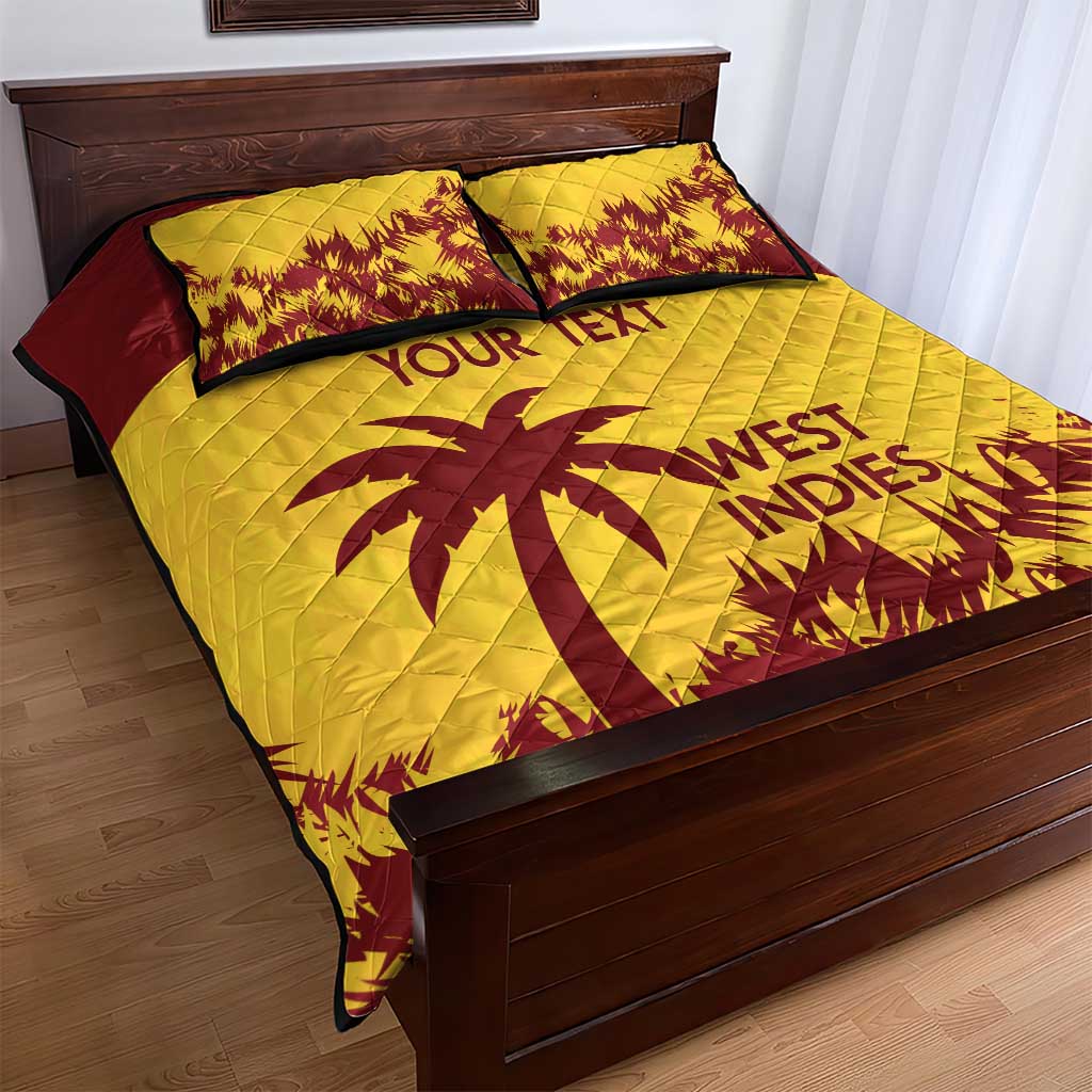 Custom West Indies Cricket Quilt Bed Set Windies Newest Version