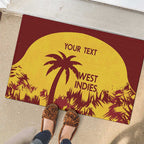Custom West Indies Cricket Rubber Doormat Windies Newest Version