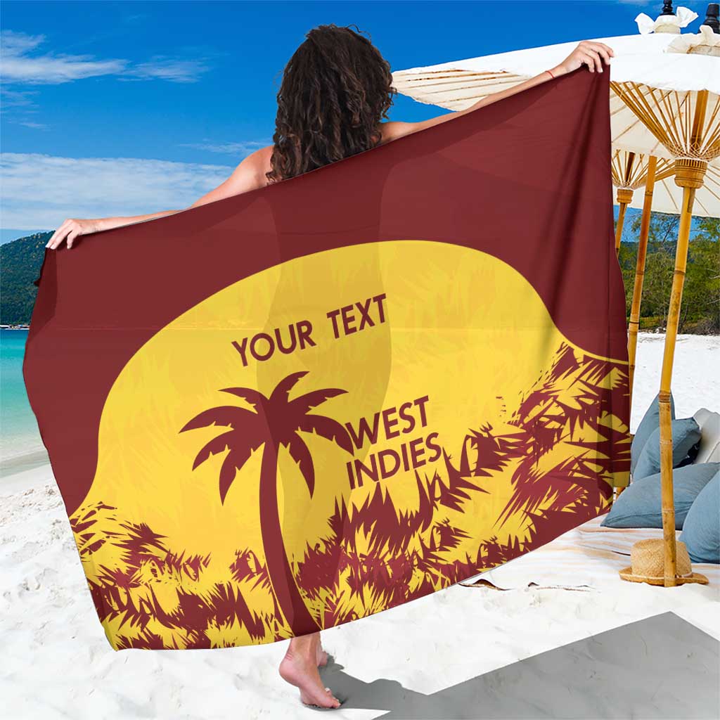 Custom West Indies Cricket Sarong Windies Newest Version