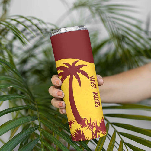 Custom West Indies Cricket Skinny Tumbler Windies Newest Version