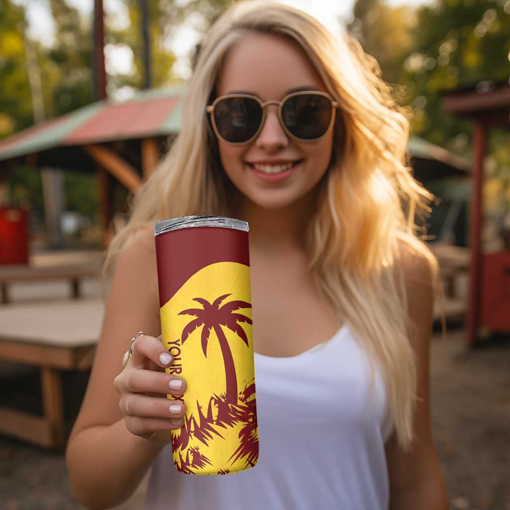 Custom West Indies Cricket Skinny Tumbler Windies Newest Version