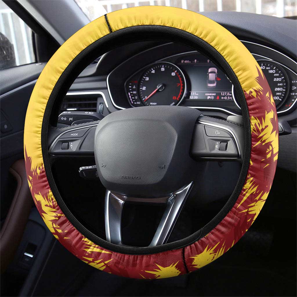 West Indies Cricket Steering Wheel Cover Windies Newest Version