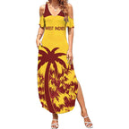 Custom West Indies Cricket Summer Maxi Dress Windies Newest Version