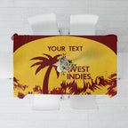Custom West Indies Cricket Tablecloth Windies Newest Version