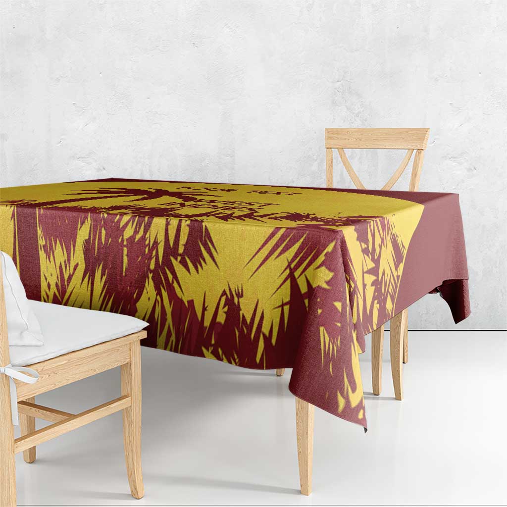 Custom West Indies Cricket Tablecloth Windies Newest Version