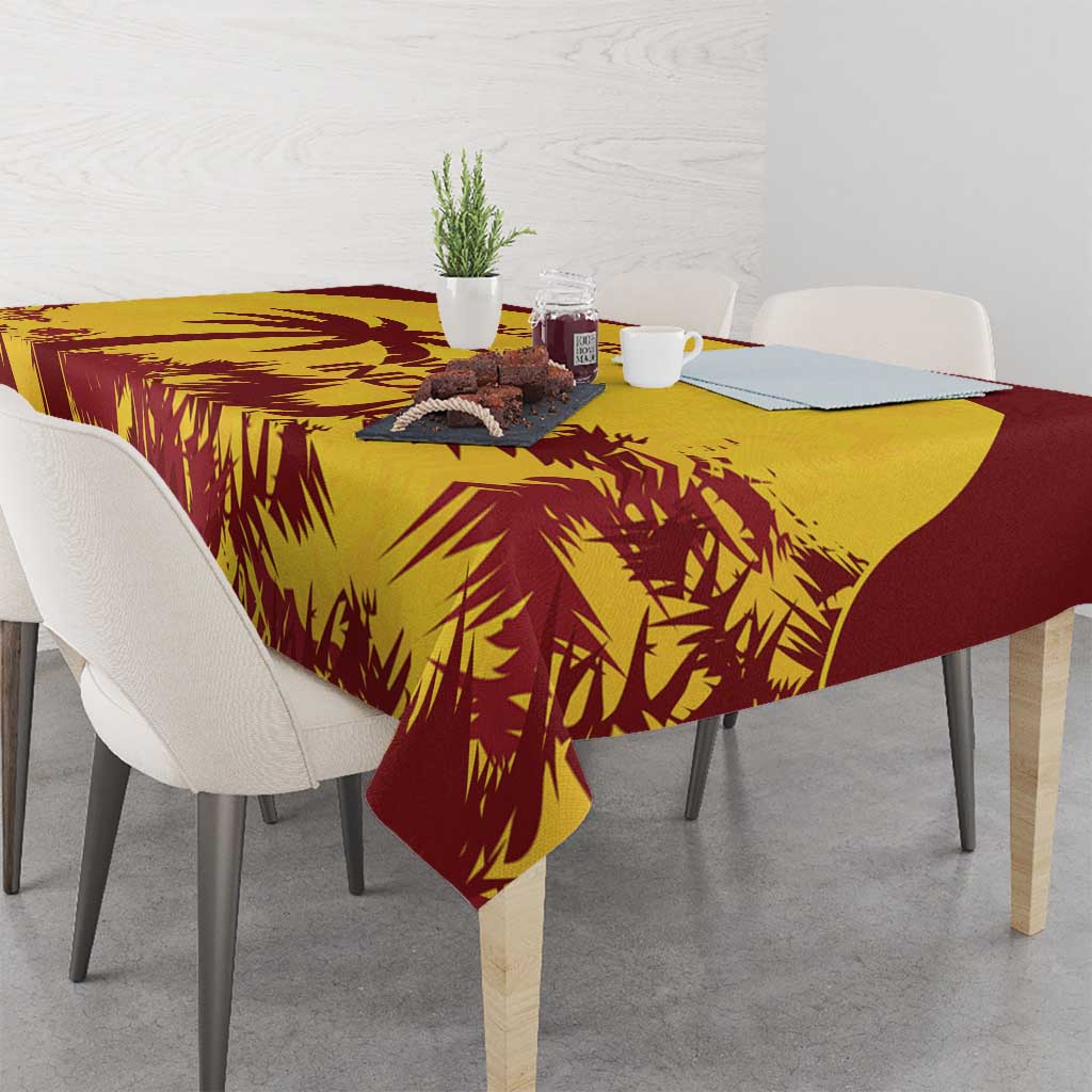 Custom West Indies Cricket Tablecloth Windies Newest Version