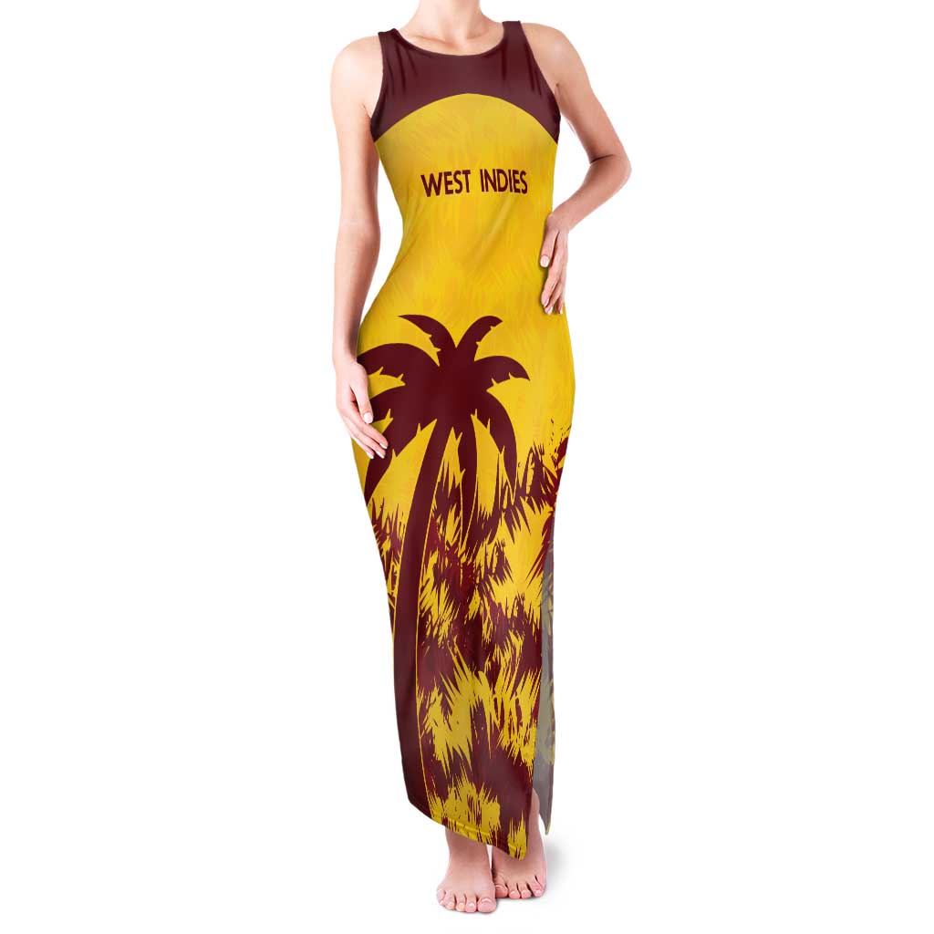 Custom West Indies Cricket Tank Maxi Dress Windies Newest Version
