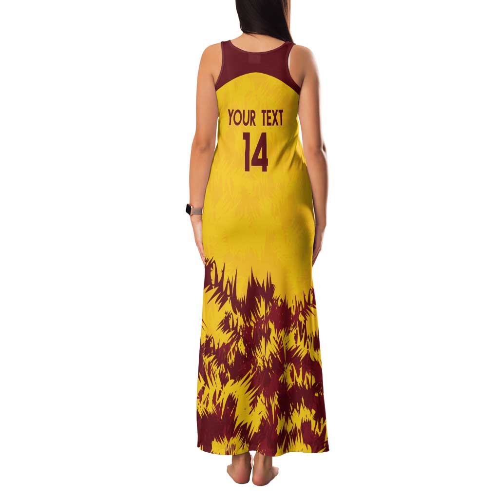 Custom West Indies Cricket Tank Maxi Dress Windies Newest Version
