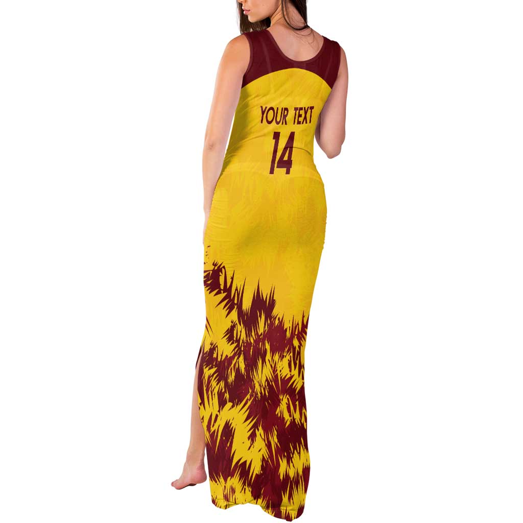 Custom West Indies Cricket Tank Maxi Dress Windies Newest Version